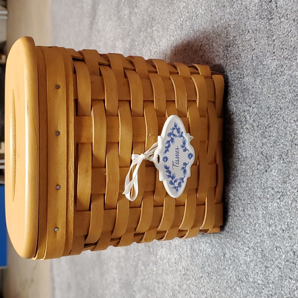 Longaberger tissue basket